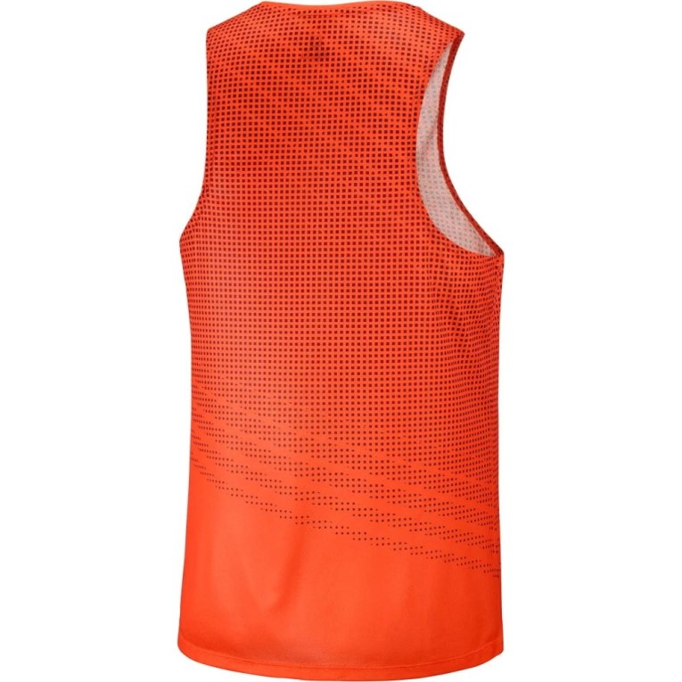 Tank Top Salomon Sense Aero Singlet Hombre Rojos | MX VABM189